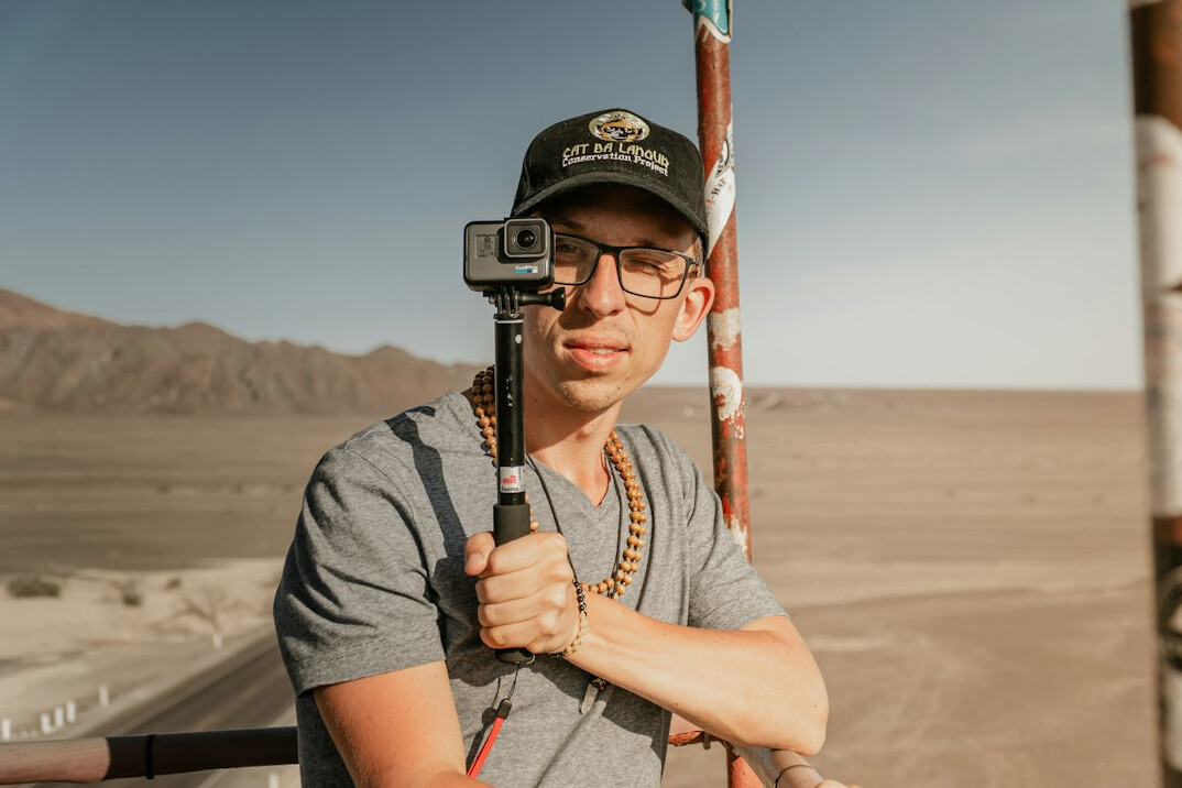Portrait of a lead camera operator